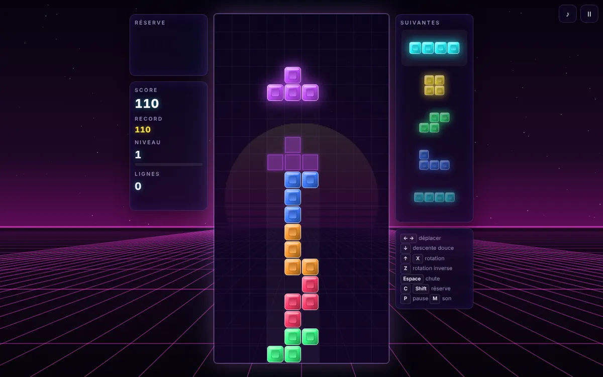 Tetris B1, variante Impressionne-moi