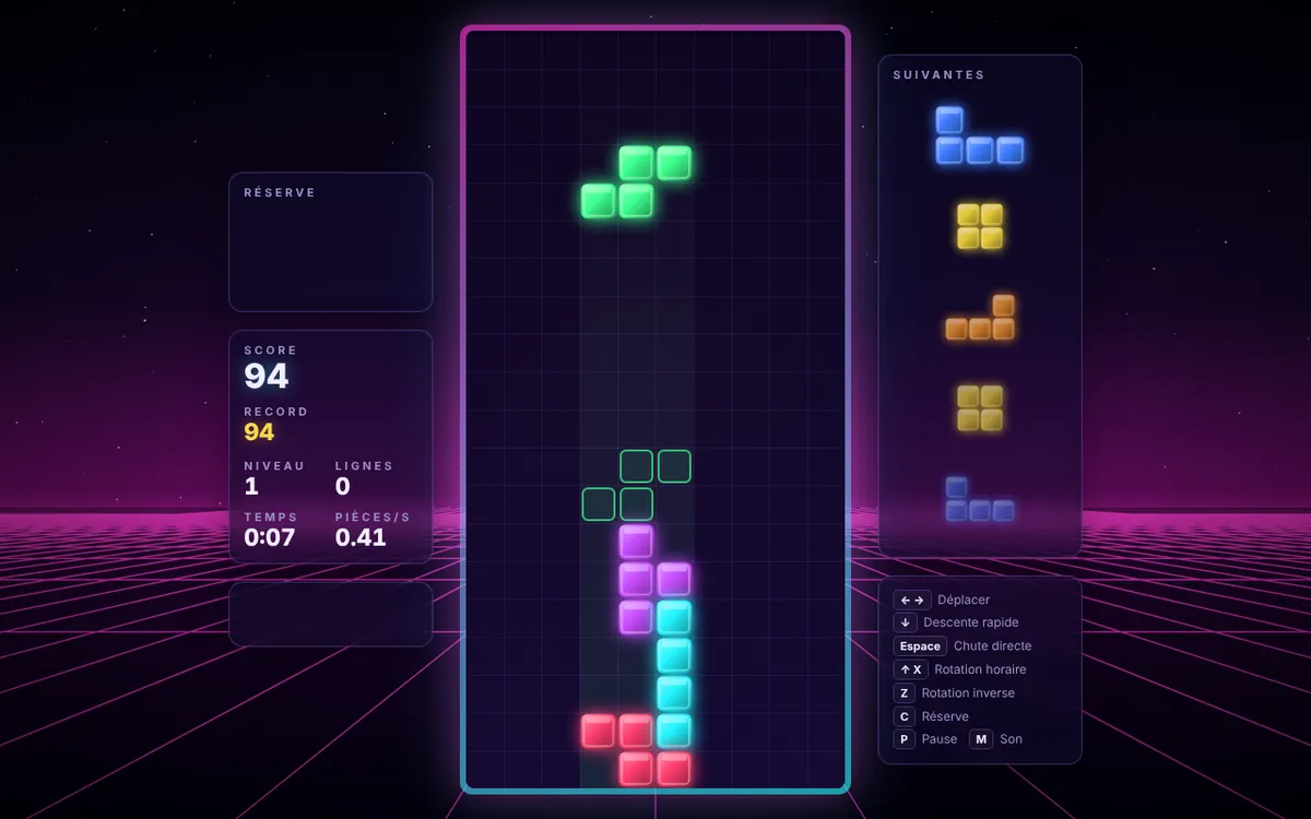 Tetris B3, variante Impressionne-moi