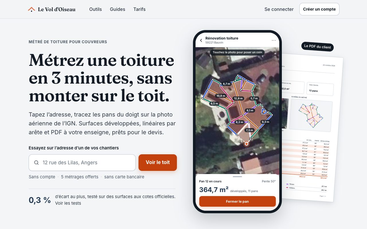 Aperçu de Le Vol d'Oiseau